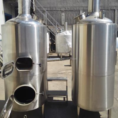 China Brewing Plant Micro Beer Brewing Equipment 500L Stainless Steel Conical Brew Fermenters For Sale for sale