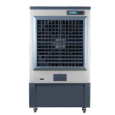 China Large Water Tank Installation 65L Hotel Floor Volume Metal Air Body Portable Air Cooler Fan Auto Water Intake for sale