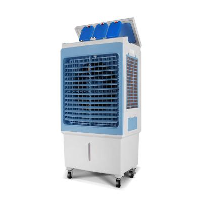 China Mini Portable 3 Speed ​​Choices AC Air Cooling Cooler Personal Cubic Floor Fan Water Air Cooler Standing Air Filter for sale