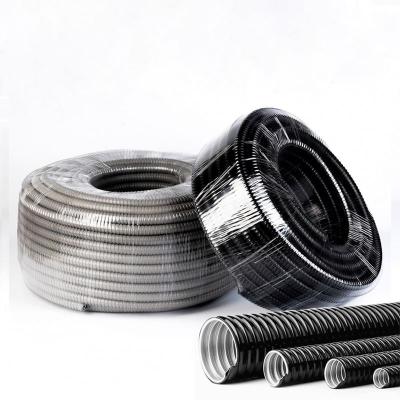 China Electrical wires and cable protection CNYY-JSB-75 galvanized metal conduit corrugated flexible steel pipe electrical pipe for sale