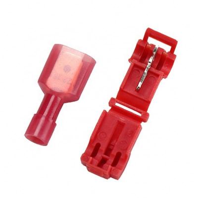 China Wire Connecting CNYY-T Quick Lock Disconnectors Quick Connecting Scot Splice Wire Terminal Connector Pluggable Terminal Block for sale