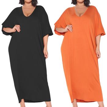 China Pure leisure and home comfort simplicity of color viable women's long plus size women's skirts for sale