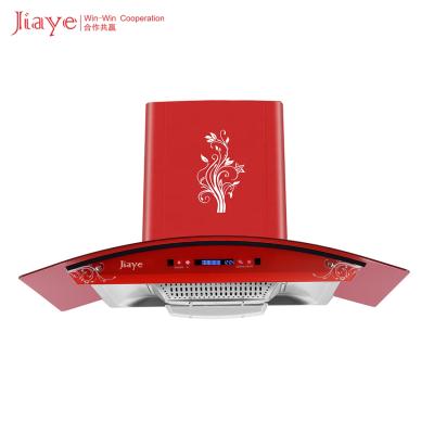 China Hotel Home Appliance Red Color Range European Type Hood Low Noise Range Hood for sale