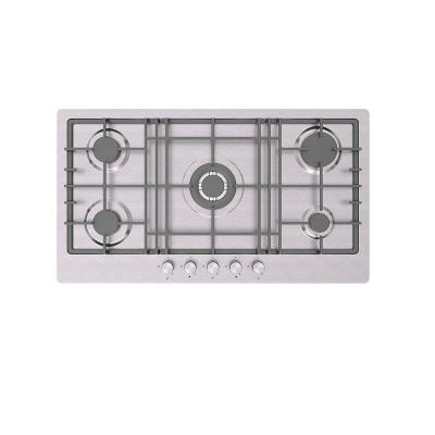 China Hotel Cooking Appliances 4 Burner Built in Gas Hob Gas Stove Cooker Hob for Kitchen for sale