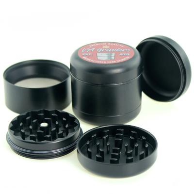 China CNC Aluminum VAGRINDERS 55mm 4 Parts Mars Grinder, Aircraft Aluminum Herb Grinder, Customize Logo for sale