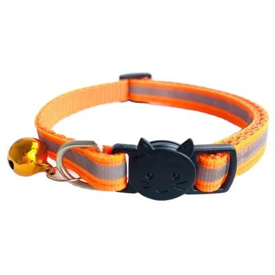 China Stocked Bell Cat Stocked Detachable Collar Other Pet Cat Collar Reflective Brand Cat Buckle Dog Belt Pet Mascota Products for sale