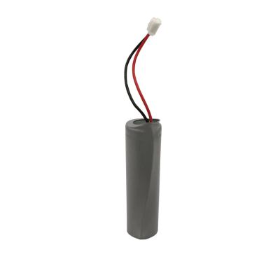 China Toys LED flash lamp of round charging bank 18650 battery 3.7V 800mAh for sale