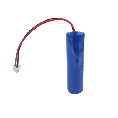 China Consumer Electronics Rechargeable cost performance 18650 3.7V 2200mAh lithium battery with terminals for sale