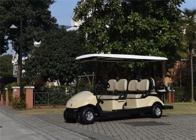 China Gewohnheit hob Passagier-Golfmobil des Verein-Auto-6 mit batteriebetriebenem 48V an zu verkaufen