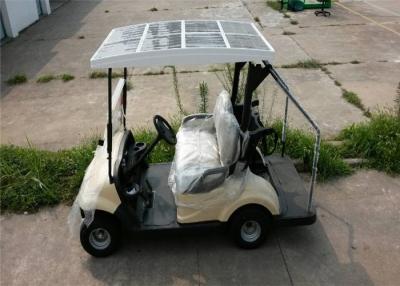 China Two Person Electric Club Cart Golf Cart  For Golf Courses With Solar Energy Panel for sale