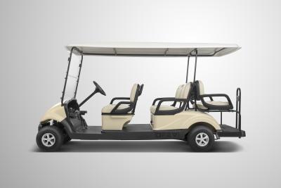 China Multi Functional Six Passenger Golf Cart , Road Legal Golf Buggy For 6 Person for sale