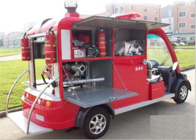 China Public Electric Fire Engine With 2 Seater , Battery Powered Fire Fighting Truck for sale