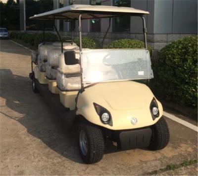 China Vriendschappelijke Elektrische 8 Seater het Golfkar van douaneeco met Achterwipschakelaar Seat Te koop