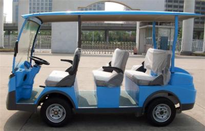 China Carro bonde de Seater do clube azul 8 do motor 4.0KW para a pessoa 8 com Electric Power puro à venda