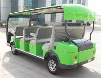 China Motor bonde popular da C.C. de Buswith da excursão de 4.0KW 11 Seater com cor verde do CE à venda