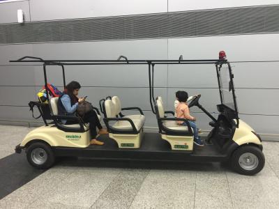 China Elektrische Fahrzeug Golfmobil 6 Passagier,Multi Passagier Golfmobile für Verein zu verkaufen