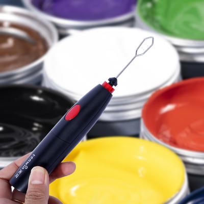 China Arts Drawing Tenwin 5705 Morden Style Handheld Mini Plastic Paint Mixer Art Supplies Agitator Dye Mixing Rotate Automatic Stirring for sale