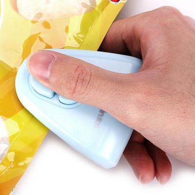 China Tenwin 7700 Mini Heat Sealing Machine Household Portable Plastic Bag Sealer USB Rechargeable Food Package for sale