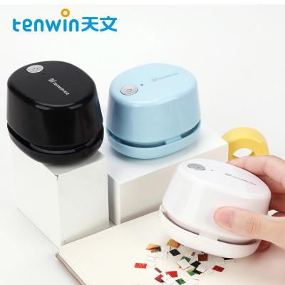 China Hand Hold Tenwin 8053 Mini Vacuum Cleaner For Office Portable Rechargeable Cordless School Home for sale