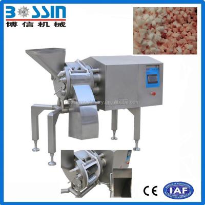 China Premium meat dicer machine/meat cube frozen cut machine beef chicken meat cube dicer for sale