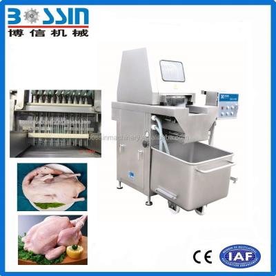 China meat stainless steel chicken injector machine/saline brine meat injector meat brine injector machine/40 needles for sale