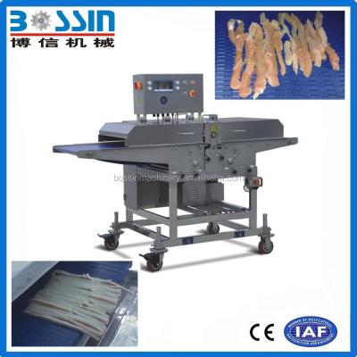 China Chinese KFC Products New Technology Poultry Bacon Strip Cutter for sale