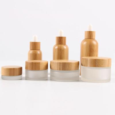 China Personal Care 100ml 120ml Custom Lotion Bottle Cosmetic Skin Care Containers Glass Bottle Packaging Set for sale