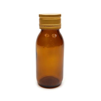 China Factory Wholesale Medicinal Medicine Cheap Bottle Durable Glass Medical Syrup Bottle for sale