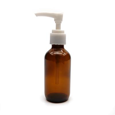 China Personal Skin Care Packaging Factory Wholesale Leakproof Cheap Boston Glass Bottle Pump Lotion for sale