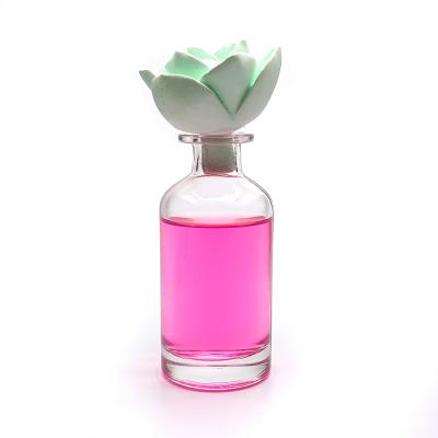 China Personal Skin Care Packaging Customized Luxury Glass Transparent Aromatherapy Bottles for sale