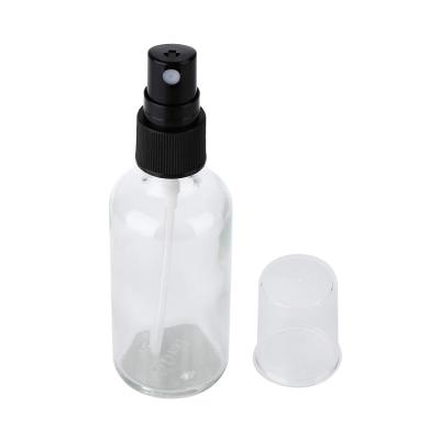 China CLASSIC In Clear Empty Glass Skincare Spray Bottle Stock Eco-friendly 100Ml Spray Spray Bottles for sale