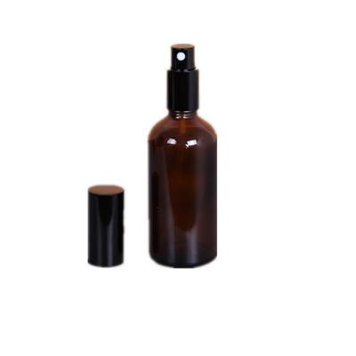 China Personal Care 30/50/100ml Amber Glass Essential Oil Eco Friendly Portable Spray Bottle Glass Bottle Manufacturers for sale