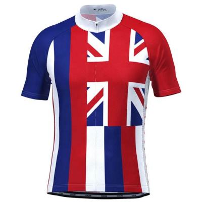 China Supplier Hawaii State Tarston Flag Manufacturer Breathable Short Sleeve Wear Mountain Bike Cycle Cycling Wear for sale