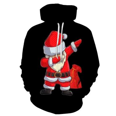 China Mens Clothing Christmas Man Anti-Shrink Old Fashion Custom Hooded Men's Hoodies Couples Sweater 3D Printed Personality Hoodies for sale