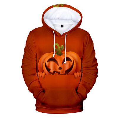 China Men's Breathable Clothing 2021 Halloween Adult Children's Clothing 3D Digital Ladies Hoodies and Sweatshirts Printing Hooded Couples Clothes for sale