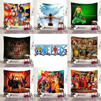 China High Custom Household Simply 150x100cm Digital Printing Japanese Cool Luffy One Piece Poster Straw Hats Anime Prints Wall Hangin for sale