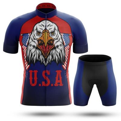 China Other U.S.A Men Tank Top Mountain Bike Cycling Windproof Breathable Shirt Tops Bib Shorts Pants Tank Top Custom Clothing Cycling Wear for sale