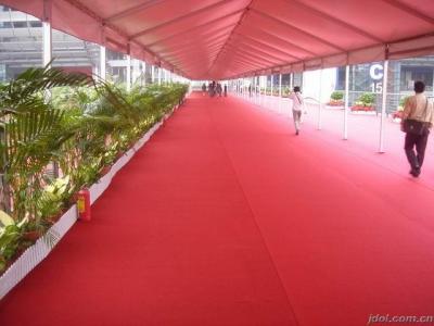 China High quality 500g 100% polyester plain style 1-4 meter width exhibition carpet for decorations/fairs/commercials/wedding for sale