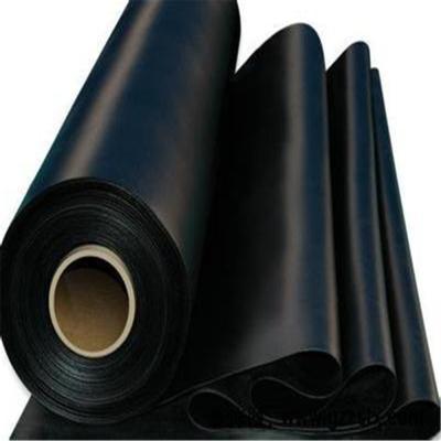 China 5.8M width black color 2mm HDPE Geomembrane for pond liner landfill by sincere factory price supply for sale