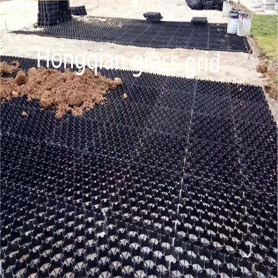 China 38mm 48mm  high plastic grass grid grass grid paver turf lawn grass paver grids for sale