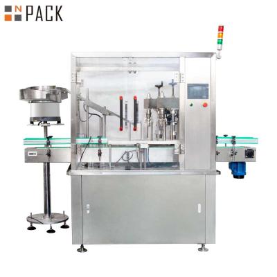 China ROPP Aluminum Cap Liquor Glass Wine Bottle Pilfer Proof Caps Automatic Linear Screw Capping Machine for sale