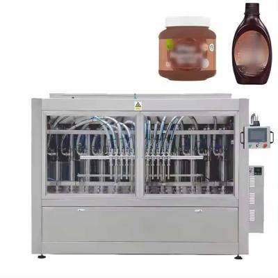 China Liquid Chocolate Filling Packing Machine Chocolate Spread Making Machine for sale