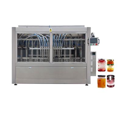 China Auto Chili Sauce Filling Machine Sauce Filling Packaging Machine Fabrikant met warmvullen Te koop