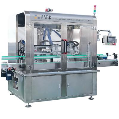 China Automatic High Speed Fruit Jam Sauce Tracking Filling Machine For Jar for sale