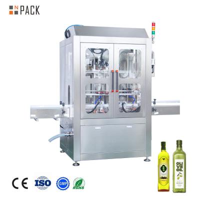 China Máquina de embotellado de aceite totalmente automática Máquina de llenado Aceite de oliva líquido para botella en venta