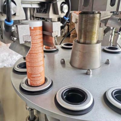 Cina Macchina automatica di riempimento e sigillamento di tubi cosmetici per tubi di plastica / metallo / alluminio in vendita