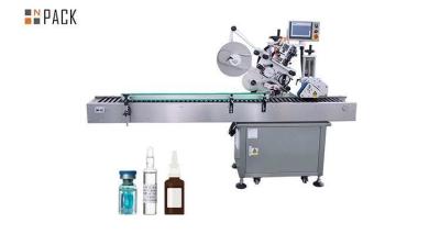 China Máquina de rotulagem automática horizontal de frascos para embalagens de medicamentos à venda