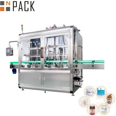 China Full Automatic High Speed Lobe Pump Cream Paste Filling Machine For Cosmetic for sale