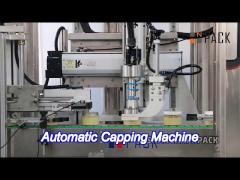 Fully Automatic Screw Capping Machine Tracking With Cap Sorter Capping Head Moving System