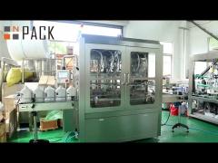 automatic high speed 5l jerrycan lube engine motor oil filling machine